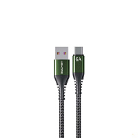 Кабель зарядки Wekome WDC-169A USB-Type-C 6A 1m