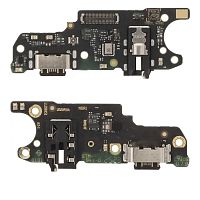 Шлейф Xiaomi Redmi 15C 4G з роз'ємами зарядки, навушників та мікрофоном - нижня плата (оригінал Китай)