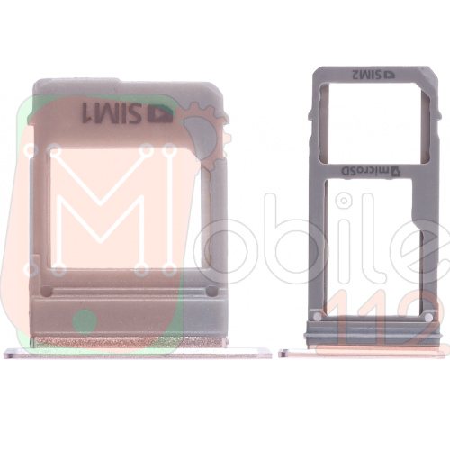 Тримач Sim карти Meizu M6T M811H (сріблястий 2 SIM (1 SIM + Micro SD))