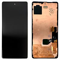 Дисплей Google Pixel 6 + тачскрин (оригинал REF с рамкой и сканером)