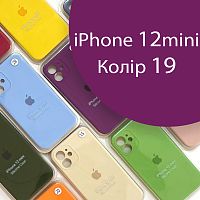 Чехол Silicone сase Full сamera Protective для iPhone 12 Mini (фиолетовый №19)