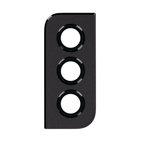 Скло камери Samsung Galaxy S21+ Plus 5G (чорне у рамці)