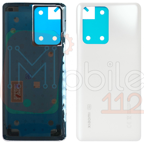 Задня кришка Xiaomi 11T, 11T Pro (біла Original New)