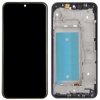 Дисплей LG K50, Q60 з тачскріном (з чорною рамкою)