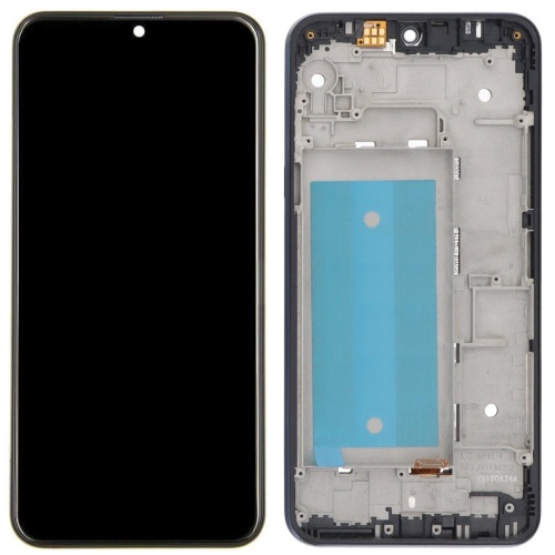 Дисплей LG K50, Q60 з тачскріном (з чорною рамкою)