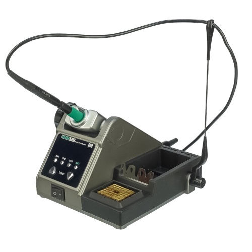 Паяльна станція прецизійна Sugon T21 (ручка з регулюванням t, паяльник стандарту JBC 115, 3 канали пам'яті, 120W, 100C - 450C) фото 2