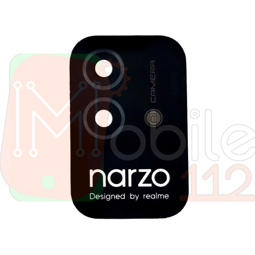Скло камери Realme Narzo 50i (чорне)
