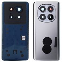 Задня кришка Xiaomi Poco X7 (срібляста Original New зі склом камери)