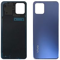 Задняя крышка Vivo Y31 2021 (черная)