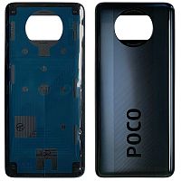 Задняя крышка Xiaomi Poco X3 X3 NFC X3 Pro (серая оригинал Китай)