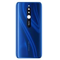 Задняя крышка Xiaomi Redmi 8 M1908C3IG (синяя со стеклом камеры)