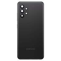 Задняя крышка Samsung Galaxy A32 4G A325F (черная оригинал Китай со стеклом камеры)