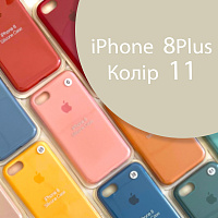 Чохол Silicone case для iPhone 7 Plus, iPhone 8 Plus оригінал (сірий stone №11)