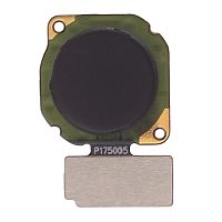 Шлейф Huawei Honor X8 TFY-LX1, TFY-LX2, TFY-LX3 зі сканером відбитка пальця (чорний оригінал Китай)