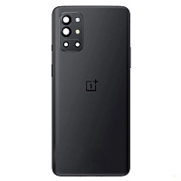 Задня кришка OnePlus 9R (чорна оригінал Китай зі склом камери)