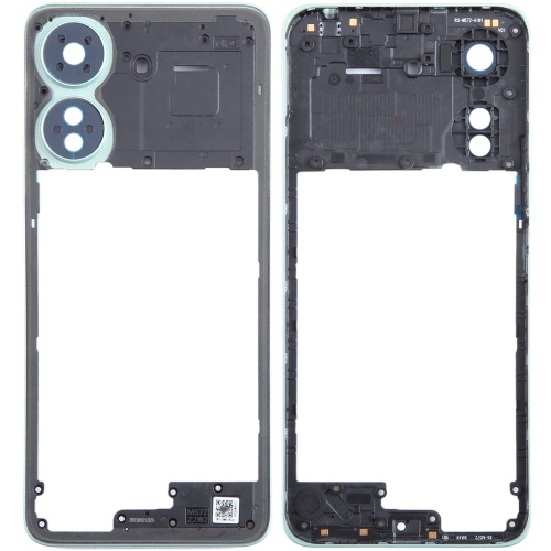 Рамка корпусу Xiaomi Redmi 13C (зелена без скла камери)