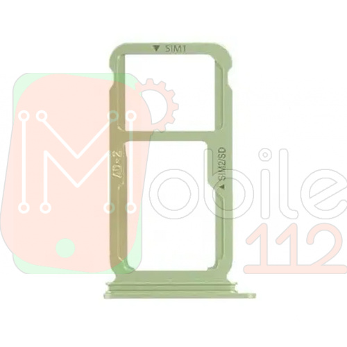 Тримач Sim картки Huawei P10 (зелений 2 SIM (1 SIM + Micro SD))
