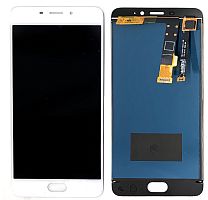 Дисплей Meizu M3e A680H + тачскрин (белый)