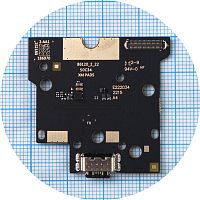 Шлейф Xiaomi Pad 5 11", Pad 5 Pro з роз'ємом зарядки - нижня плата (оригінал Китай)