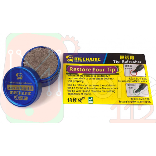 Очищувач паяльних жал Mechanic S3, 8 гр, 300-360°C