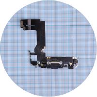 Шлейф Apple iPhone 13 Mini с разъемом зарядки и микрофонами (черный оригинал 100%)