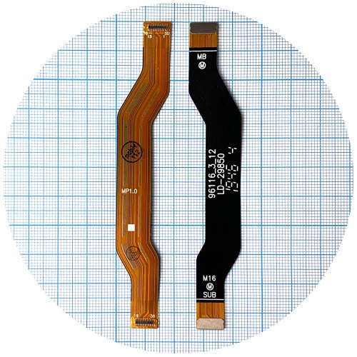 Шлейф Samsung Galaxy A10s 2019 A107F міжплатний - основний (версія M16)