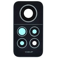 Скло камери Xiaomi Redmi 12 5G (зі сріблястою рамкою)