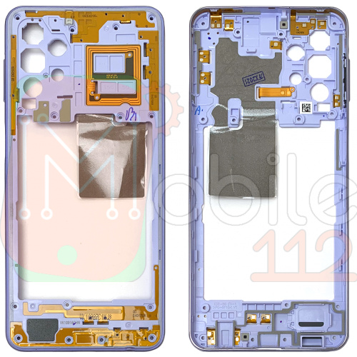 Рамка корпусу Samsung Galaxy A32 5G A326 (фіолетова оригінал Китай)