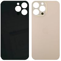 Задня кришка Apple iPhone 13 Pro Max (золотиста оригінал Китай з великим отвором)