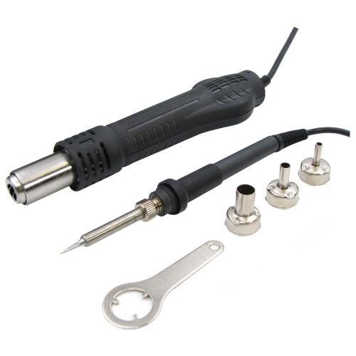 Паяльна станція LUKEY 852D+FAN фен, паяльник фото 6