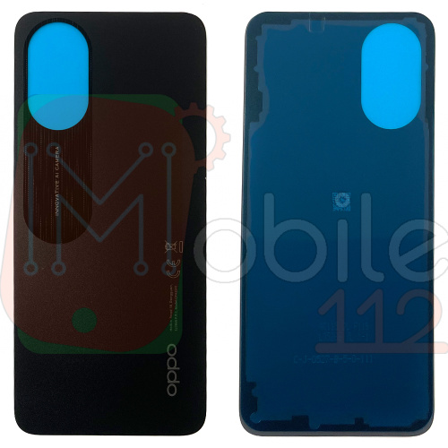 Задня кришка Oppo A38 CPH2579 (чорна оригінал Китай)