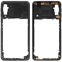 Рамка корпусу Samsung Galaxy A7 2018 (чорна)