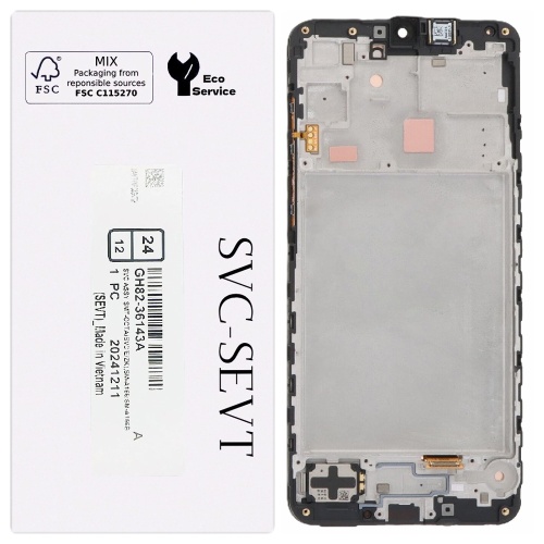 Дисплей Samsung Galaxy A16 5G A166F з тачскріном та рамкою (оригінал 100% Service Pack)