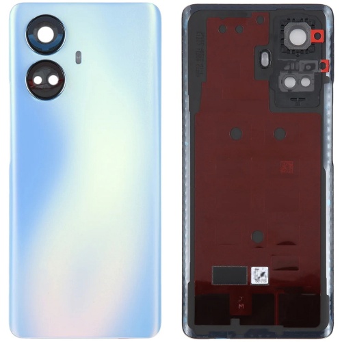 Задня кришка Realme 10 Pro+ Plus 5G RMX3687 (блакитна оригінал Китай зі склом камери)