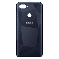 Задня кришка Oppo A12 CPH2083, CPH2077 сумістю Oppo A12s (чорна)