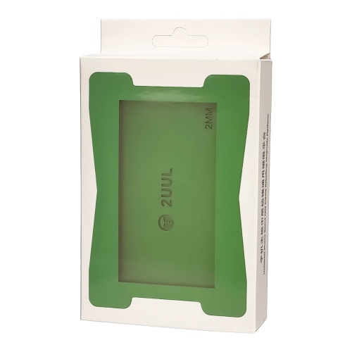 Майданчик силіконовий, двосторонній 2UUL для трафаретів BGA 1мм/2мм, магнітний, термостійкий, з 2мя лопатками для нанесення BGA фото 6