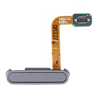 Шлейф Samsung Galaxy Tab S9 FE+ Plus X610 с кнопкой включения и сканером отпечатка пальца (серый оригинал Китай)