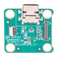 Шлейф Nokia T20 с разъемом зарядки и микрофоном - нижняя плата (AAA)