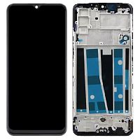 Дисплей Oppo Reno 3 4G, Reno 3 Youth + тачскрин с рамкой (OLED Small LCD)