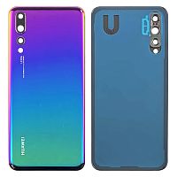 Задняя крышка Huawei P20 Pro CLT-L29 (фиолетовая оригинал Китай со стеклом камеры)