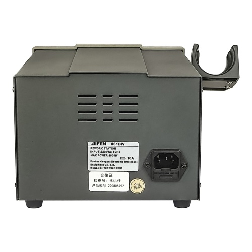 Паяльна станція прецизійна Aifen 861DW (фен, 3 канали пам'яті, 1000W, 100°C - 500°C) фото 4