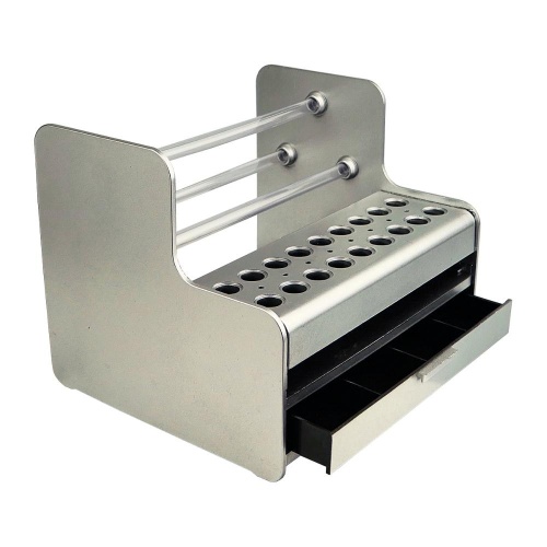 Настільний органайзер для інструментів з осередками PL-1, пластиковий, шгв 20 x 17 x 17 см фото 3