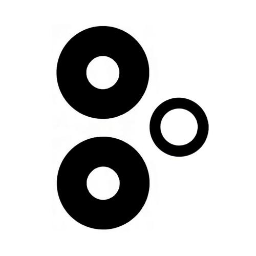 Скло камери Xiaomi Redmi Note 13 Pro+ Plus 5G (комплект 3 шт)