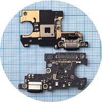 Шлейф Xiaomi Mi 9 SE з роз'ємом зарядки та мікрофоном - нижня плата (оригінал Китай)