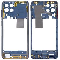 Рамка корпусу Samsung Galaxy M33 M336 (синя)