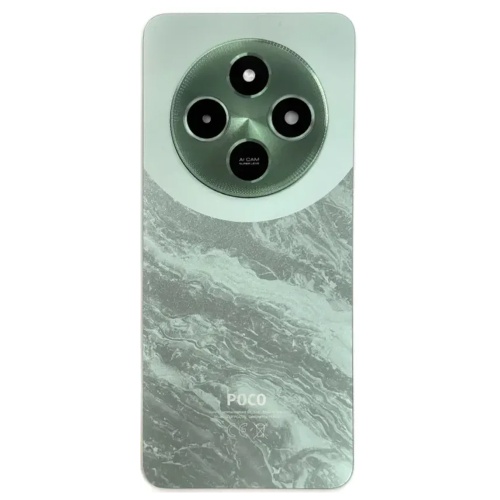 Задня кришка Xiaomi Poco C75 (зелена оригінал Китай зі склом камери)