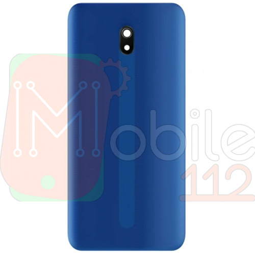Задня кришка Xiaomi Redmi 8A M1908C3KG (синя оригінал Китай зі склом камери)