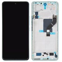 Дисплей Xiaomi 12 Lite + тачскрин (оригинал REF с зеленой рамкой)