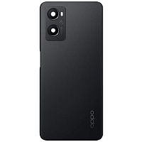 Задня кришка Oppo A96 CPH2333 (чорна оригінал Китай зі склом камери)