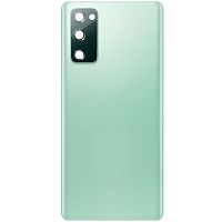 Задняя крышка Samsung Galaxy S20 FE G780F  (зеленая со стеклом камеры)